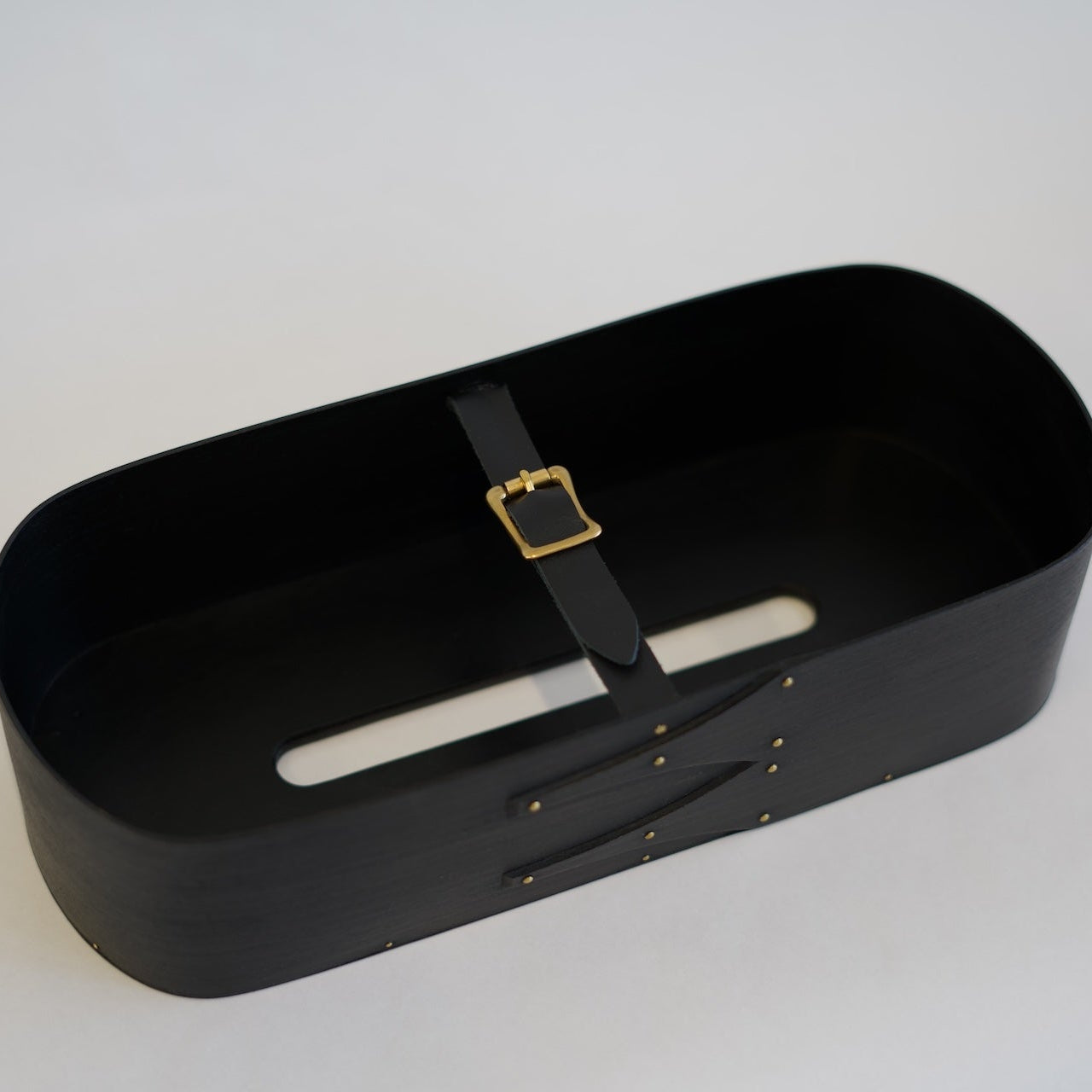 ティッシュケースBLK