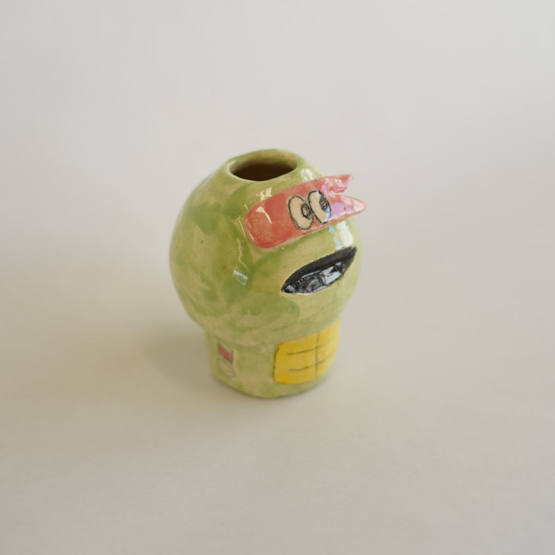 Turtleフラワーベース(ピンク)