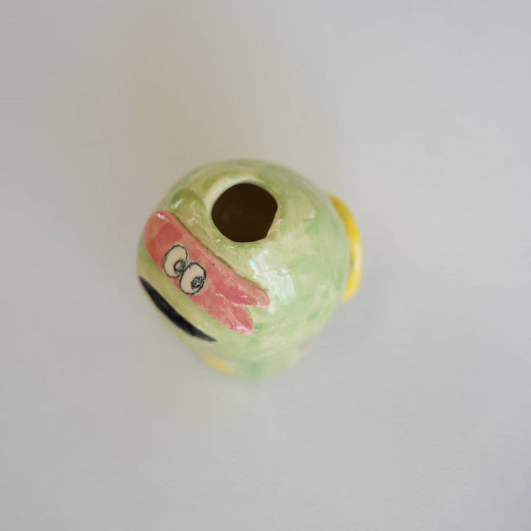 Turtleフラワーベース(ピンク)