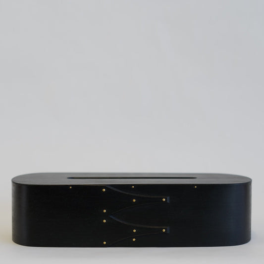 ティッシュケースBLK
