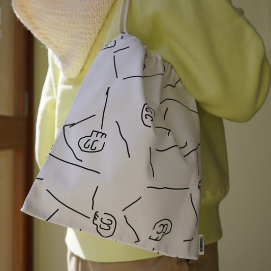 巾着 HIMAA ドクロ