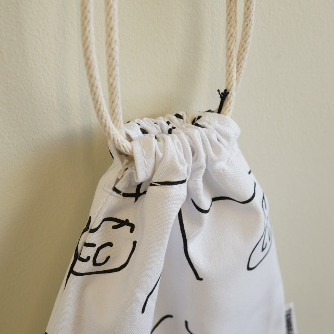 巾着POCHETTE HIMAA ドクロ