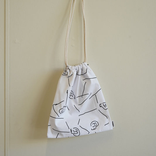 巾着 HIMAA ドクロ