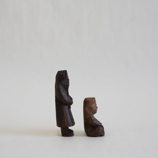 アイヌ木彫人形